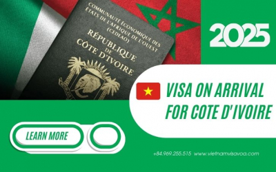 Vietnam visa on arrival for Cote d'Ivoire [2025]